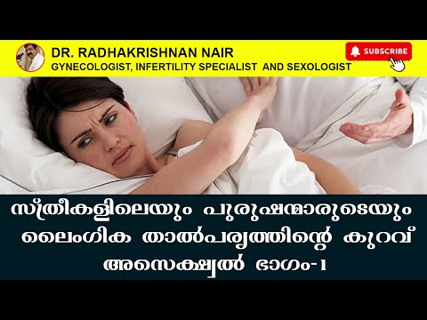 Lack of Sexual Interest in Women and Men | Asexual | PART -1 | Dr. Radhakrishnan Nair B | Ernakulam